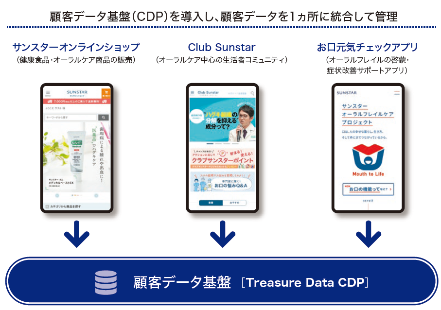 インキュデータ顧客事例_WP044_サンスター様_概要図